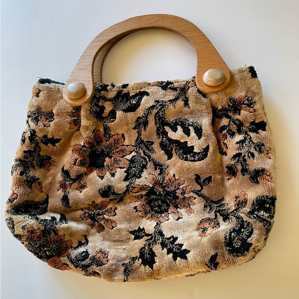 Vintage Chenille Purse